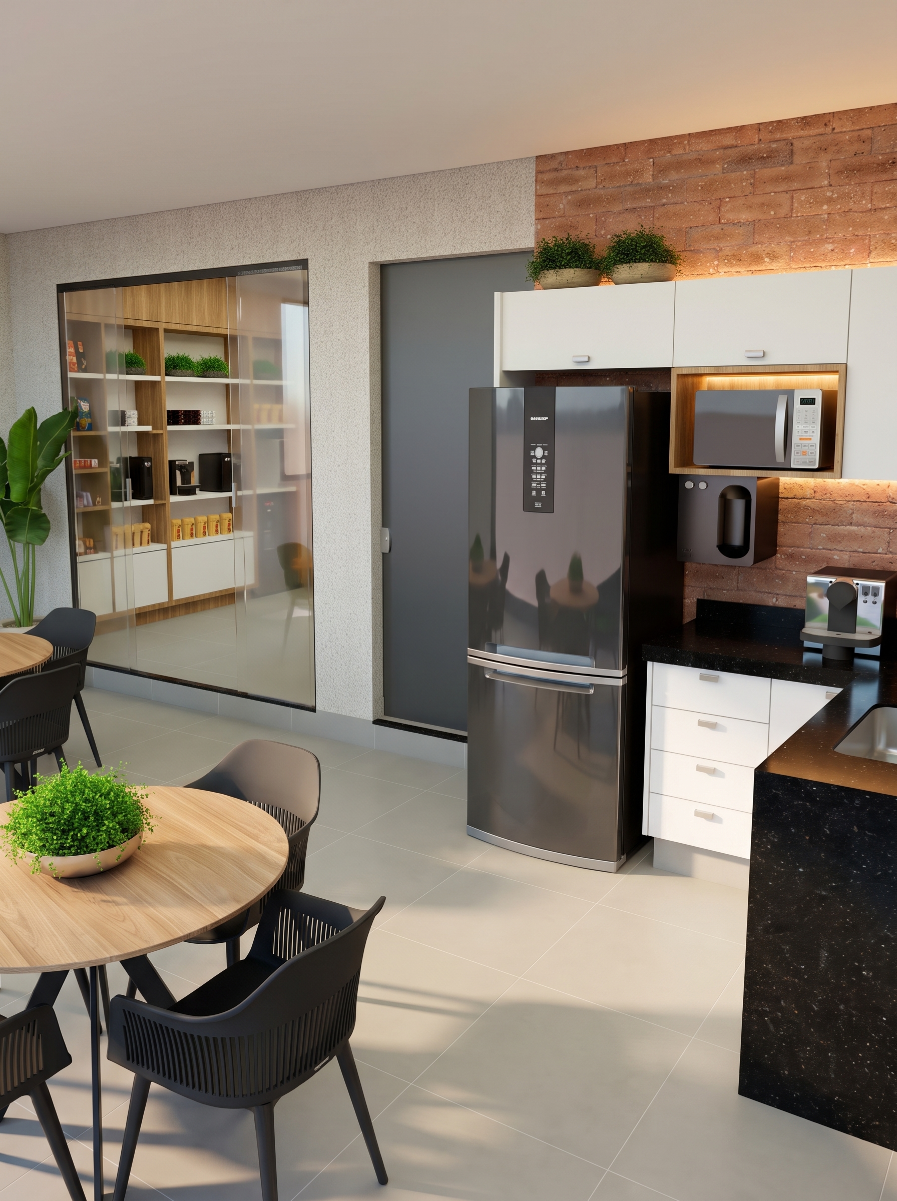 Copa e cozinha da Stay Sul