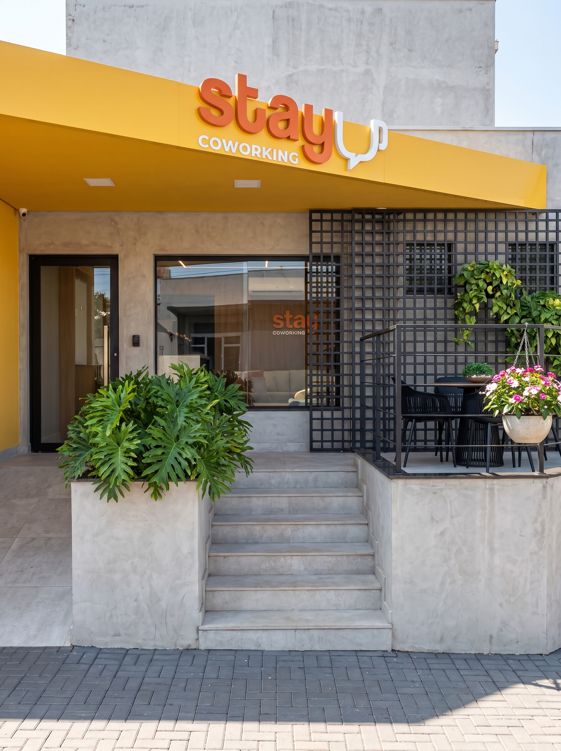 Fachada da Stay Coworking, Setor Sul, Goiânia